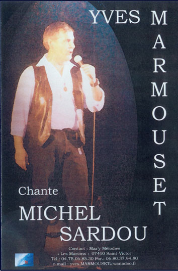Pub concert Michel Sardou